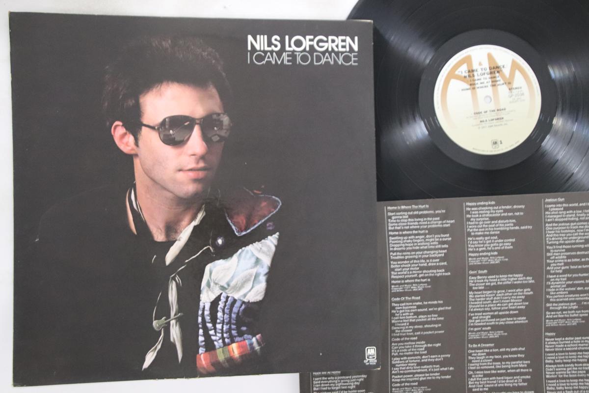 

LP Record NILS LOFGREN - I Came To Dance GP2038 A&M 1977 Japan Rock Used