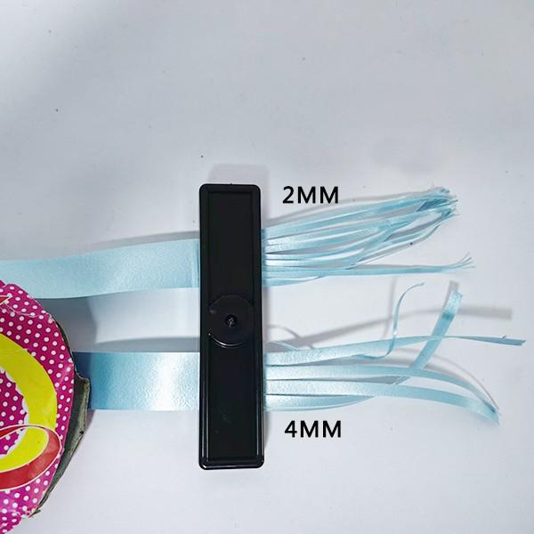 

Handmade DIY Colored Ribbon Splitter & Stripper Cutter Purple 2MM 4MM