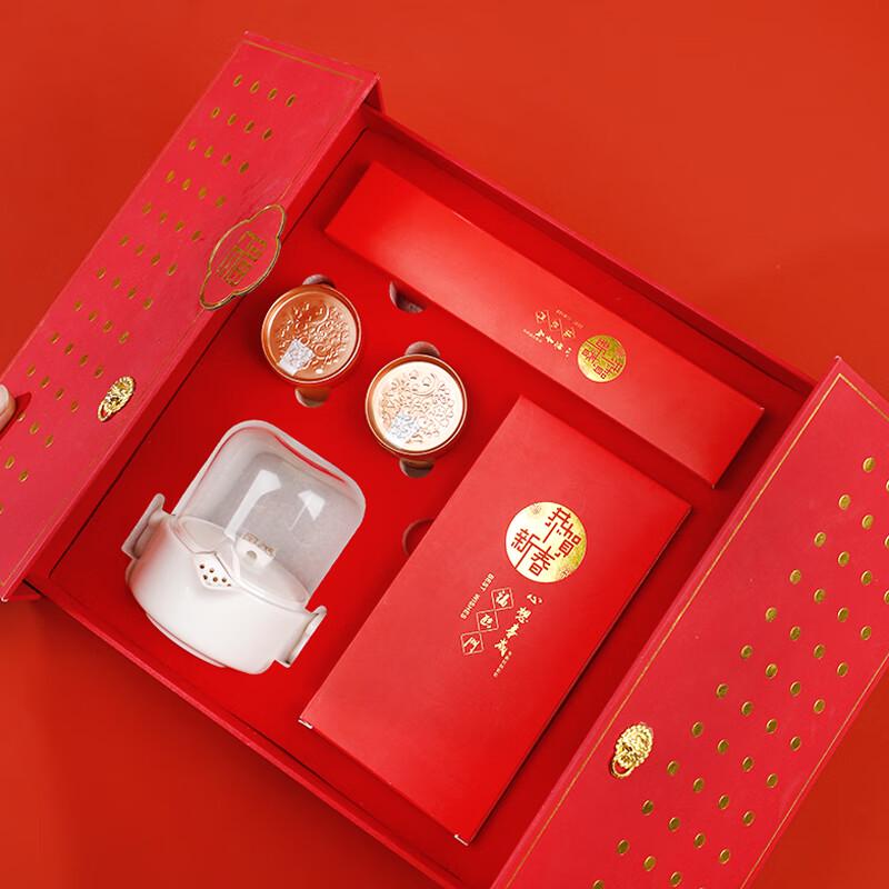 Chinese New Year Blessing Ceramic Tea Gift Set