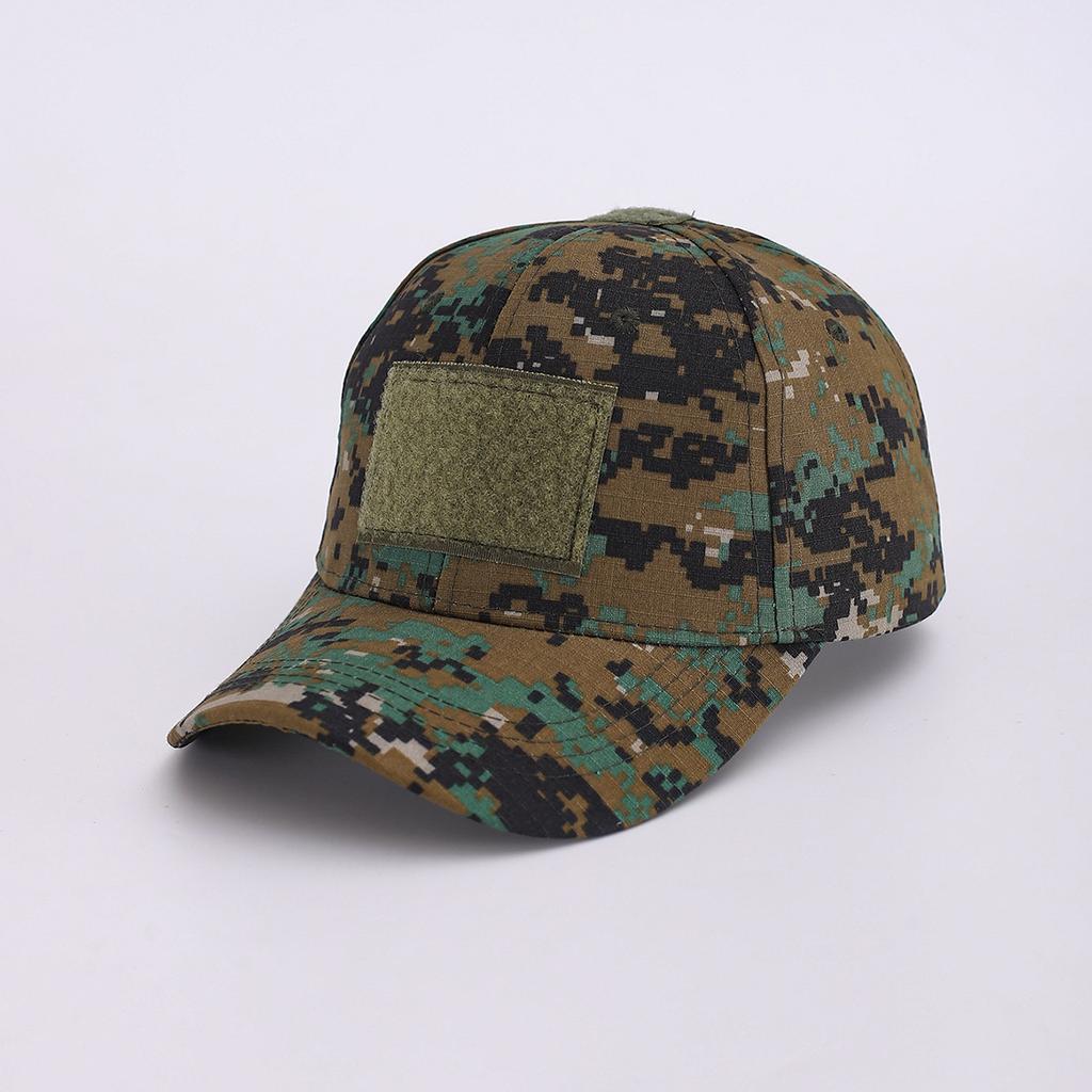 Military Fans Outdoor High-Quality Python Velcro Baseball Cap Men'S Tactical Camouflage Hat Sports Mesh Cap