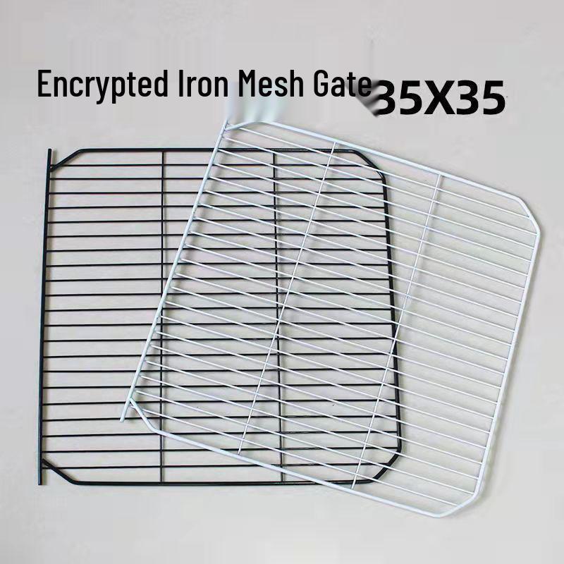 Modular Pet Fence: DIY Resin Panels & Iron Mesh for Custom Cat or Dog Cages