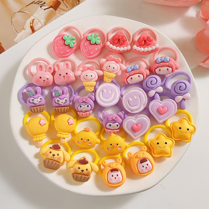 Baby & Toddler Elastic Hair Ties - No Damage Hair Accessories for Infants & Little Girls