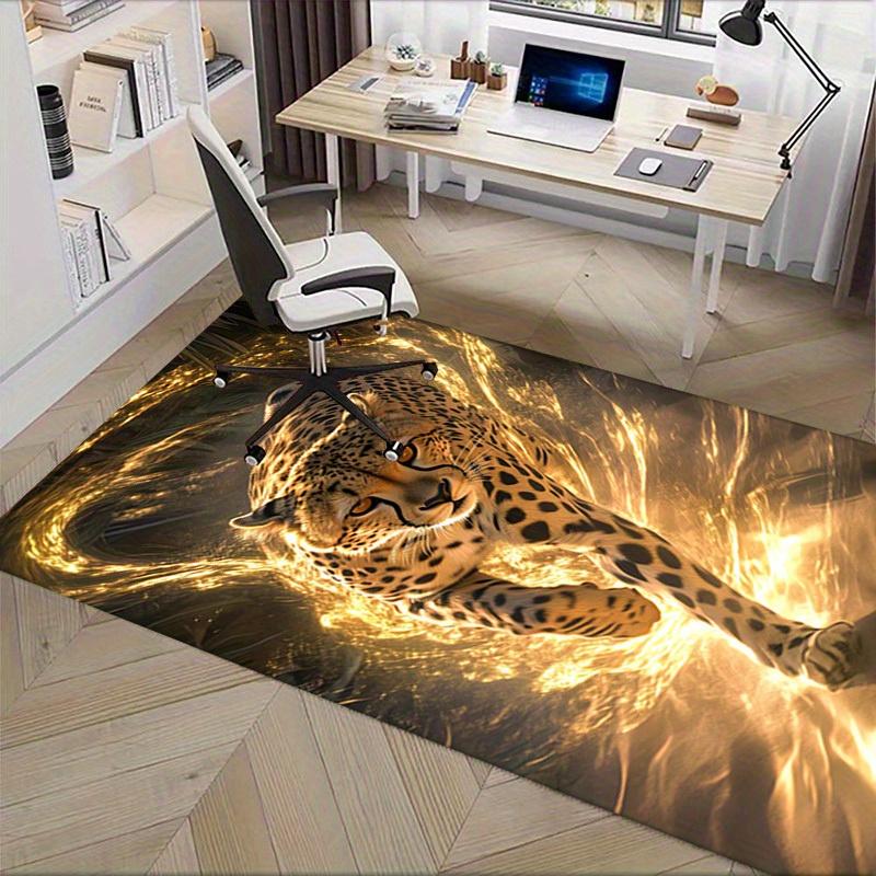 1pc Cheetah,Speed,Wildlife Office Carpet Soft Polyester Non slip Machine Washable Indoor Carpet Livi