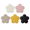 Creative Flower-Shaped Non-Slip PU Leather Coaster: Double-Sided, Waterproof, and Oil-Proof for Home Dining Tables