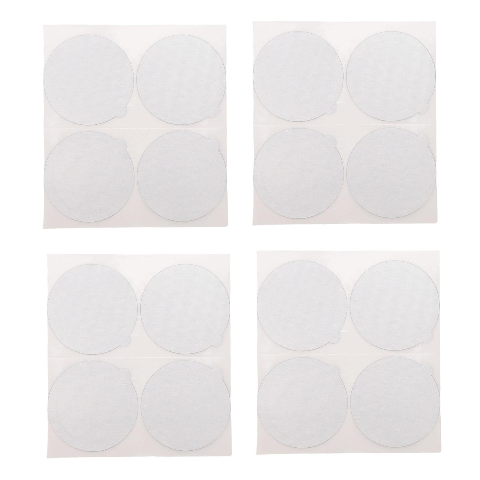 

100PCS Aluminum Foil Lids Multifunctional Coffee Pods Stickers Capsule Cover for Replacement