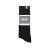 Tom Brown Mas023b 01690 001 4 Bar Stripe Three Line Tab Mid Calf Socks