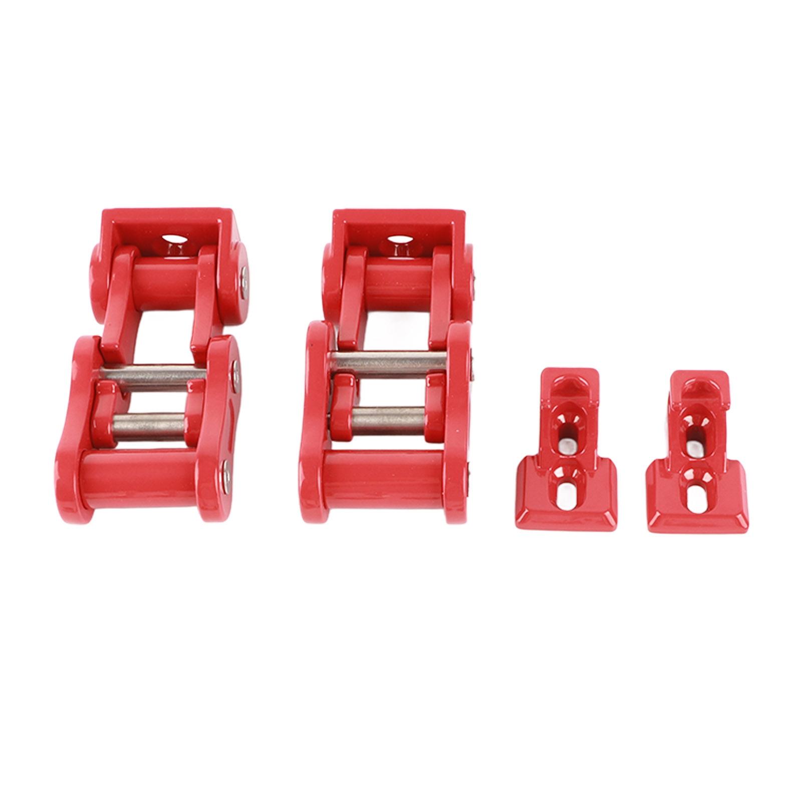 Hood Latches CNC Aluminum Alloy Bonnet Lock Fit for Jeep Wrangler JK JKU 2007‑2018