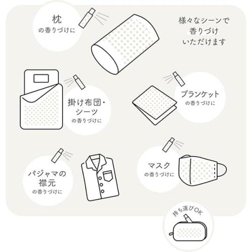 Ichida Shoten Piloma Pillow Fragrance, Lavender, 30mL. A Plant-based Pillow Mist Created by a Sleep Specialist. Supervised by a Sleep Improvement Inst