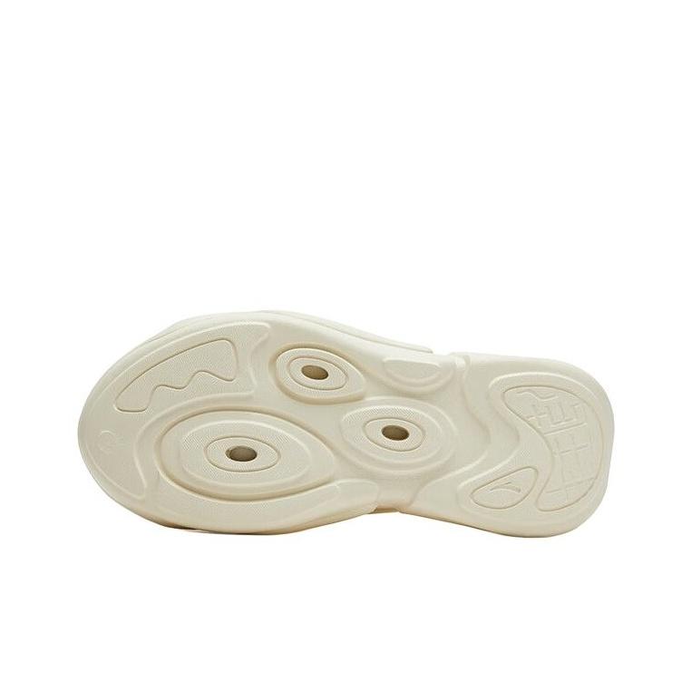 Anta Comfortable Versatile EVA Wear-Resistant Breathable Clogs Kids Footwear Off-White 322536928U-1