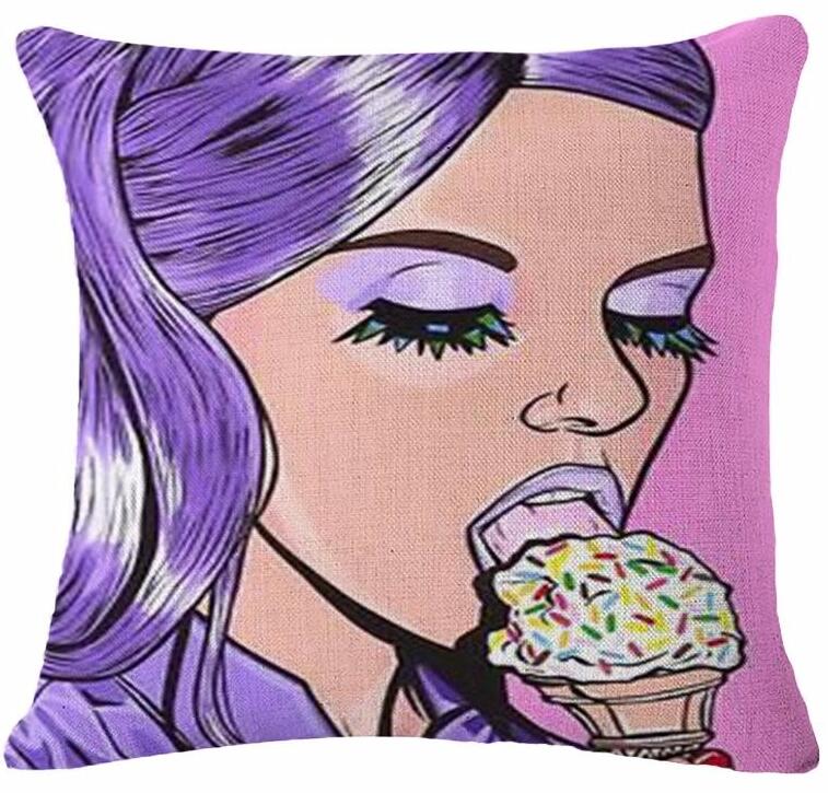 Pillows Cover Fashion Cushion Cover Linen Pillow Case Home Decoration Car Sofa Decorative Pillowcase 45X45Cm