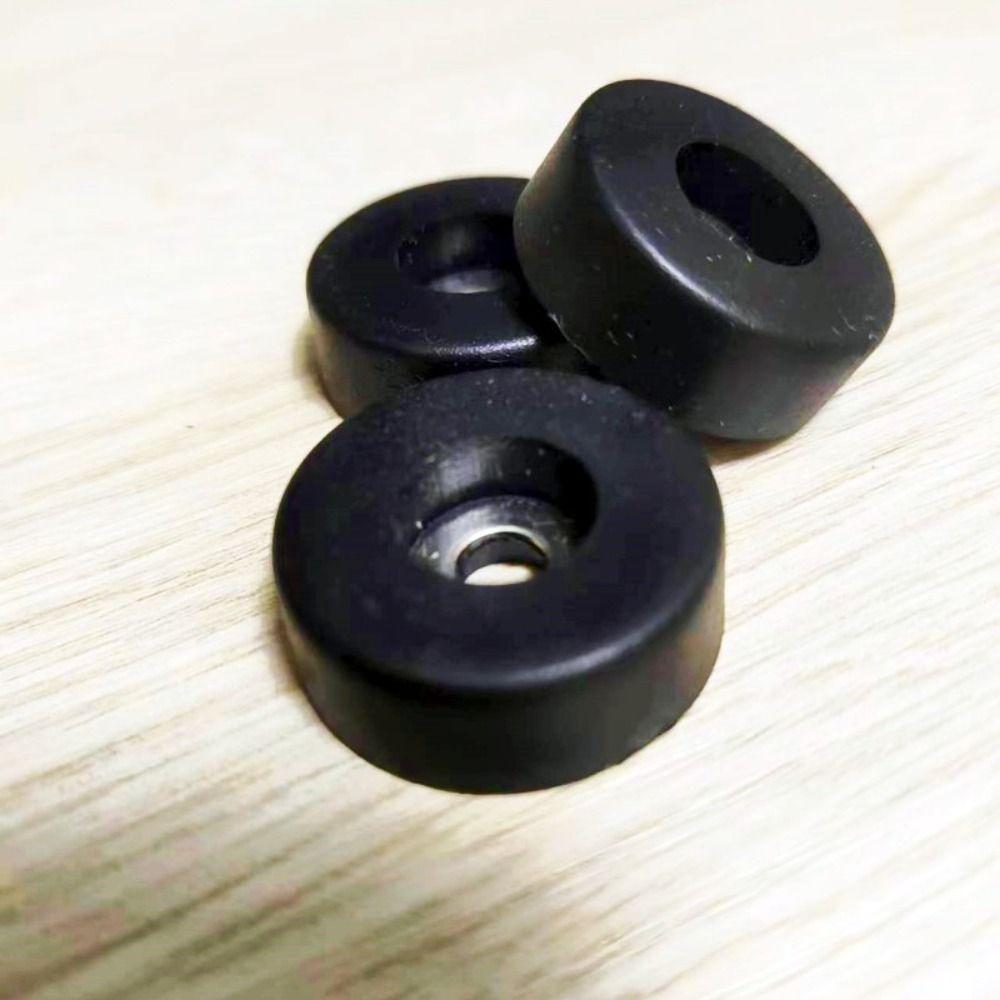 4PCS Black Bumper Rubber Vibration Pads Foot Pad  for Compressors Generators Pressure Washers