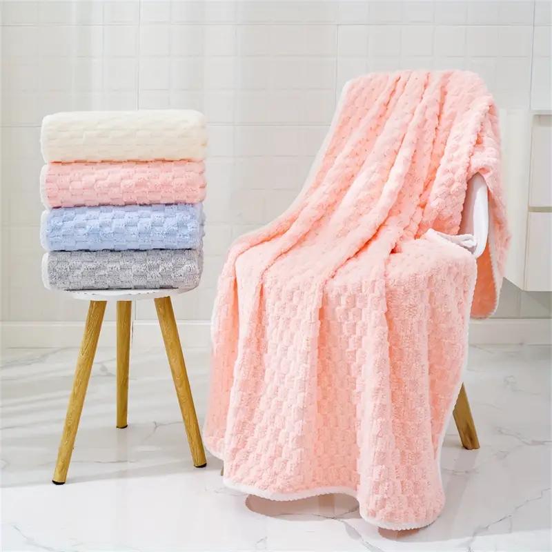 Soft Bath Towel Quick-Dry Absorbent Towel for Home, Bathroom, Spa, Gym and Travel