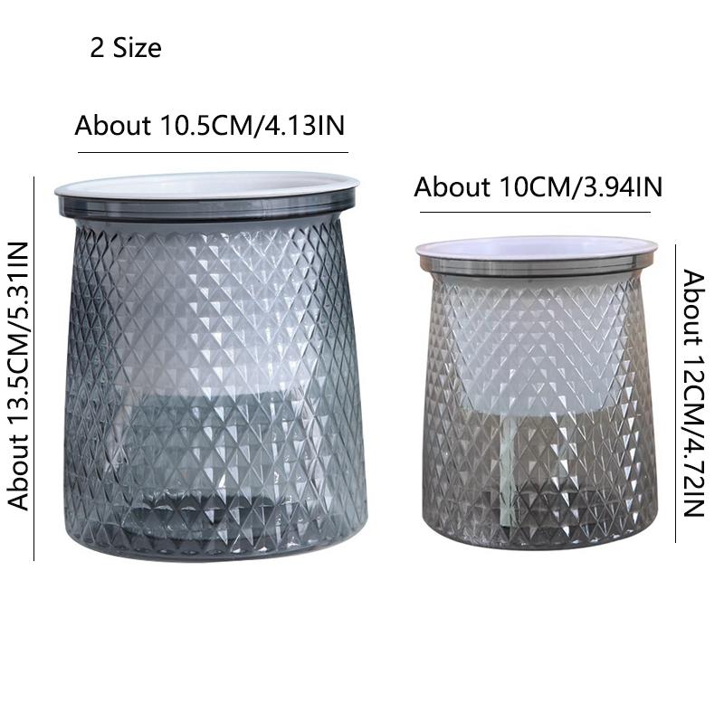 Fauler Hydrokultur-Blumentopf Automatische Bewässerung Pflanzenanzucht Klarer Plastikbehälter Orchidee Büro Kleiner Bonsai-Blumentopf