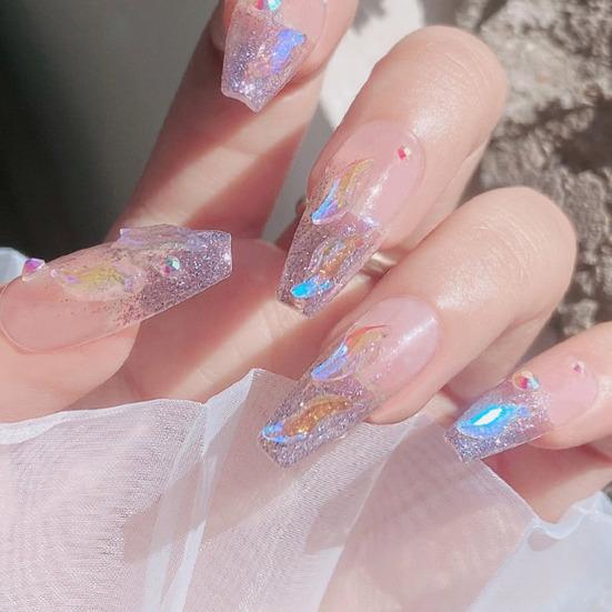 Maniküre Dekor flachen Boden DIY Handwerk Nagel Charme unregelmäßige Form Nagelkunst