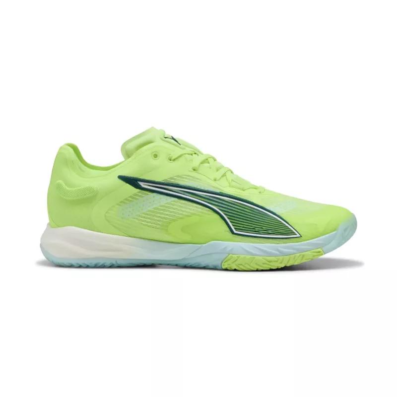 PUMA Accelerate Nitro SQD 4 Sneakers Fizzy Green/White/Silver