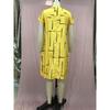 Plus Size Summer Dresses for Women Printed Loose V Neck Short Sleeve