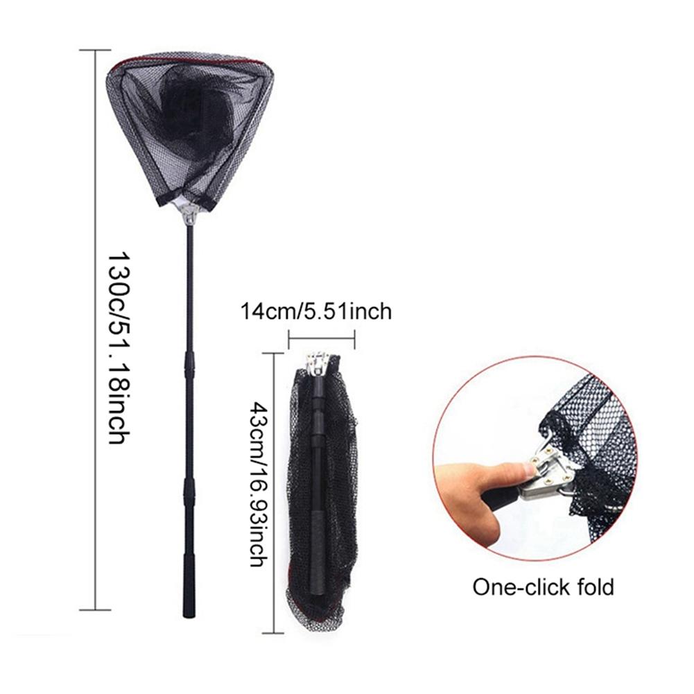 3 Section Extensible Handle Fishing Net