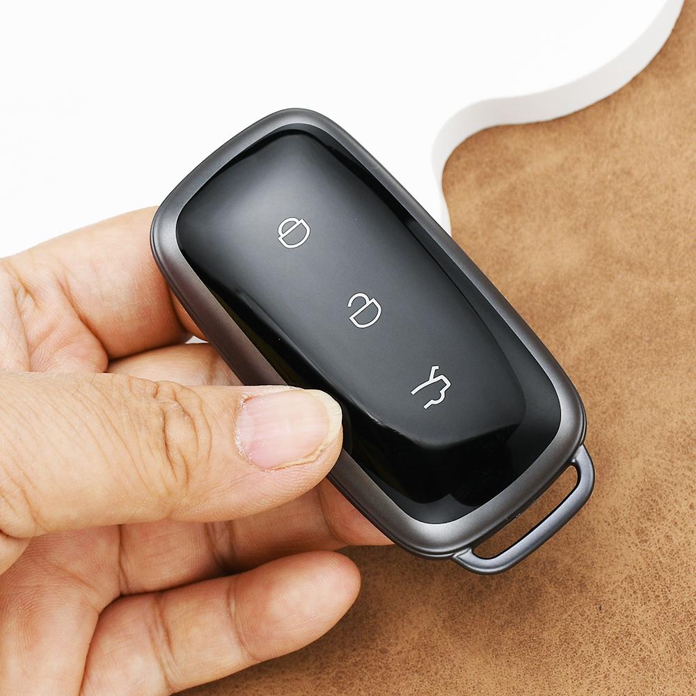Gun Grey Tpu Auto Accessories Car Key Case Protect Cover Keyless For Geely Galaxy L7 L6 Max Ex5 Galaxy E5 Plus Air Pro L6 Emi