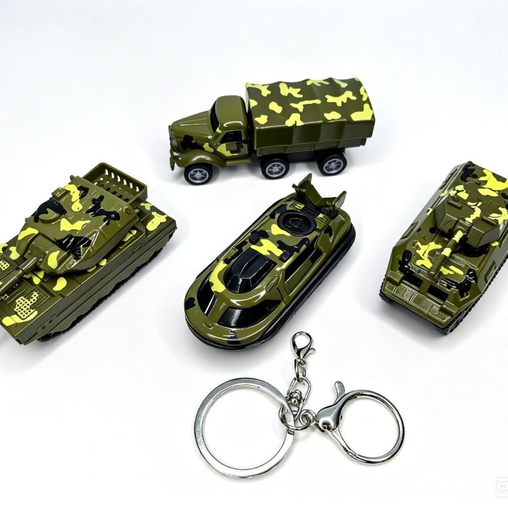 Mini Alloy Car & Motorcycle Keychain Pendant Gift