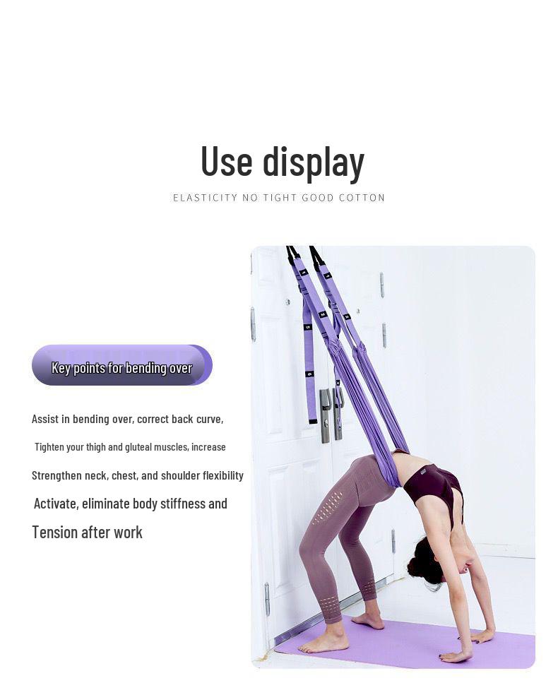 Aerial Yoga Stretching Rope for Backbends & Splits Training