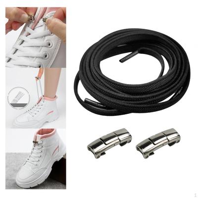Elastic No Need Tie Shoe Laces Adults Press Lock Shoelaces Sports Shoes Versatile Tying Less