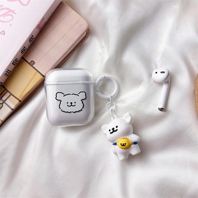 Cute line dog for AirPods pro1 generation protective case 1 generation pro1 generation apple bluetooth headset case