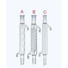200mm 19/26 24/29 glass straight condenser tube spherical condenser tube serpentine condenser tube