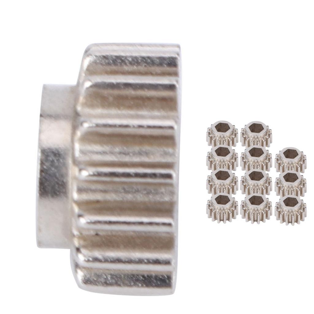 Meccaniche OpenGear per Chitarra Ingranaggi Esagonali Bloccaggio Pioli di Montaggio Strumento per Strumento Musicale(Argento 12 Pezzi)