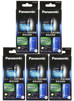 Rasierer-Reinigungsladegerät Reinigungsmittel 3 Stück x 5 Sets [5 Sets] ES-4L03-5SET