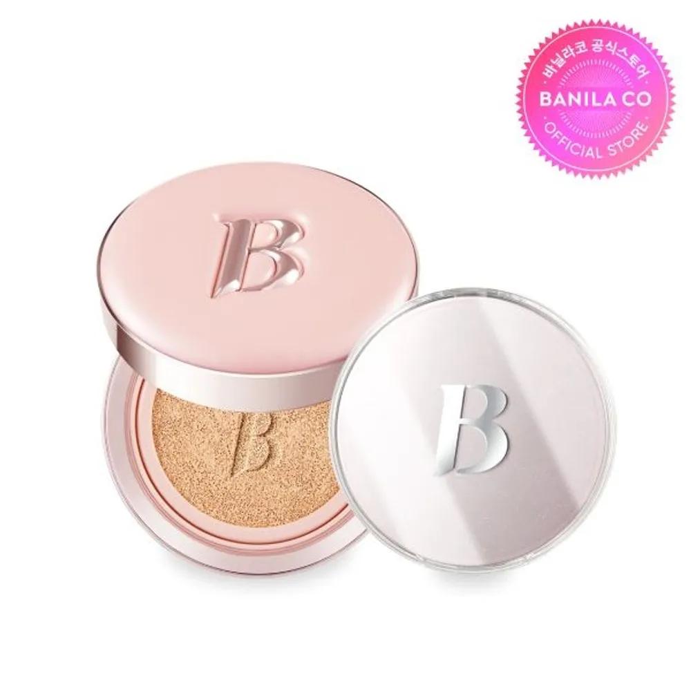 Essence Skin Pink Cushion (Full Size) + Dew Boost Cushion Highlighter Cushion 17 Fair Light+Cushion Highlighter 01