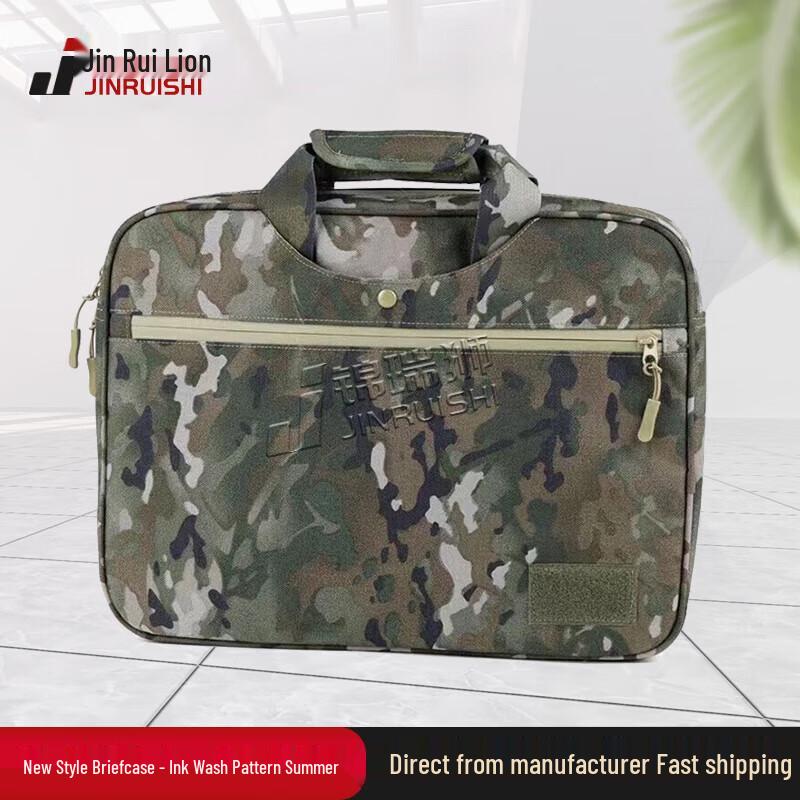 Jinruishi Multi-functional Camouflage Laptop Briefcase