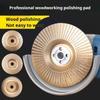 100mm Diameter Woodworking Grinding Wheel Arc Shape Wood Polishing Piece Wood Carving Disc Plane Thorn Plate Rotary Abrasives