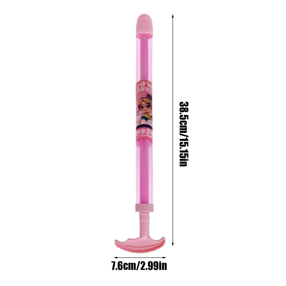 

Water Squirters Summer Water Toys Pull-out Type Fountain Spraying Photography Props Swimming Pool Accessories For Boys Girls рожевий