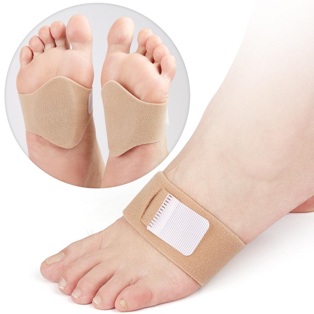 Silicone Flat Foot Correction Insole Elastic Bandage Arch Support Pad Flat Foot Massage Pad Men Women Eversion Footrest Pad