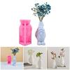 Vase Resin Molds Gnome Doll Silicone Mold Succulent Plant Flower Pots Mold Epoxy Resin Casting Mould Home Decorations