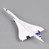 1:Aviones a Escala 400 Francia 1976-2003 Blanco Mini Metal Fundido a Presión Modelo de Avión Regalo Juguetes de Aviones