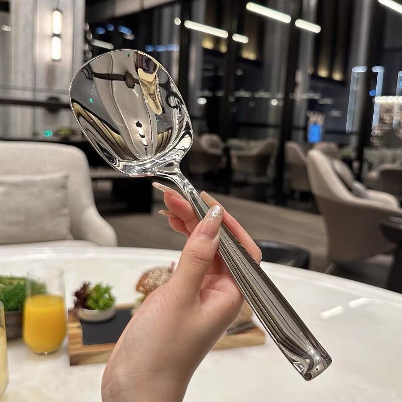 ZISIZ 316L Stainless Steel Large Serving Spoon