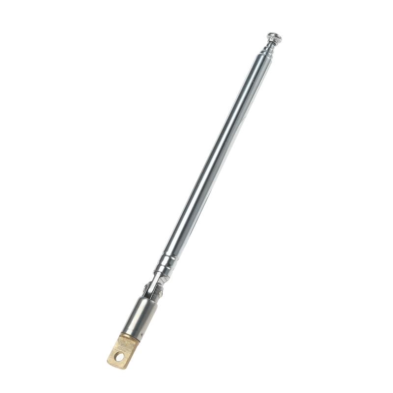 Telescopic Antenna for Electronic Radio TV Signal 4/5 Sections Radio Remote Control Audio Antenna Aerial Connector
