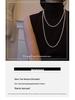 Elegant Multi-Way Glass Pearl Necklace with Clasp - Influencer Style