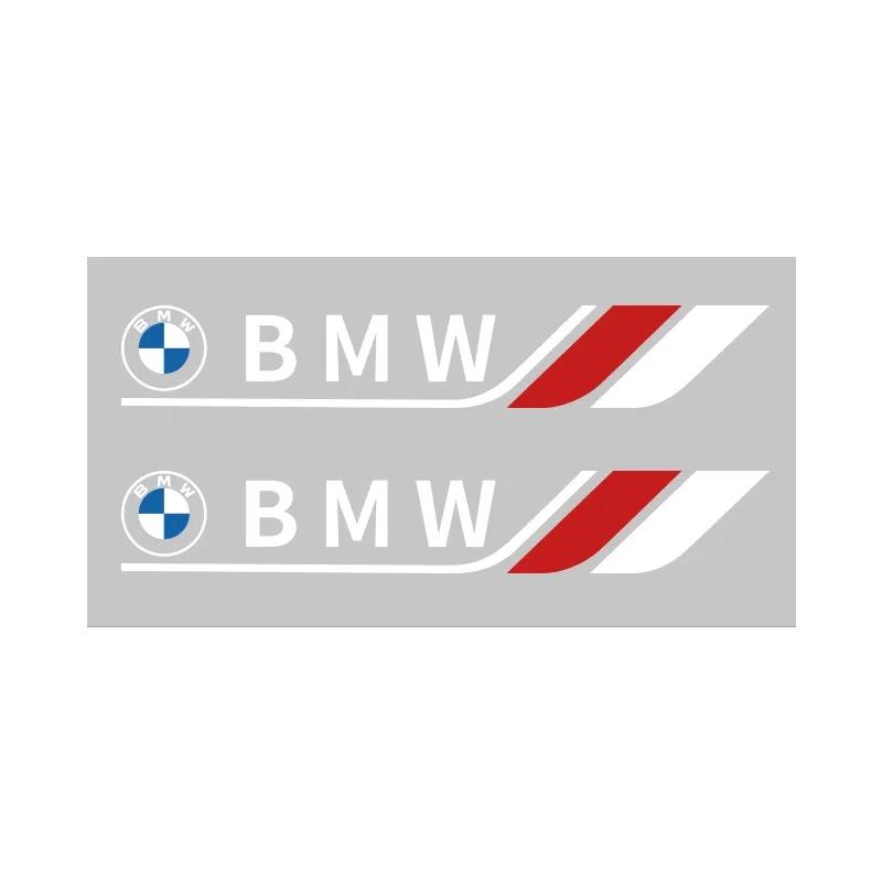 

Auto Decor Decals Car Window Wiper Stickers Laser Emblem For BMW M Power Performance F10 F31 E36 E39 E87 E90 X3 X5 білий