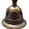Vintage Wind Chimes Bell 1.77x0.98inch Bronze Good Luck Craft Feng Shui Retro for Front Door