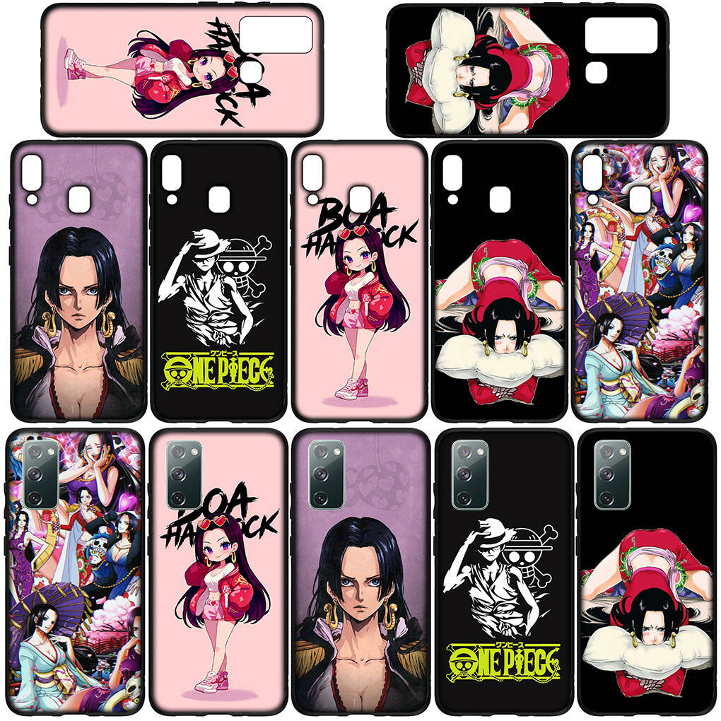 Phone Case for iPhone 17 15 16 Plus Xiaomi Poco X7 X6 F8 F7 M8 C85 C75 C71 Redmi Note 14 12 11 13 Pro Max A4 14C 13C 15C Luffy Boa Hancock One Pieces