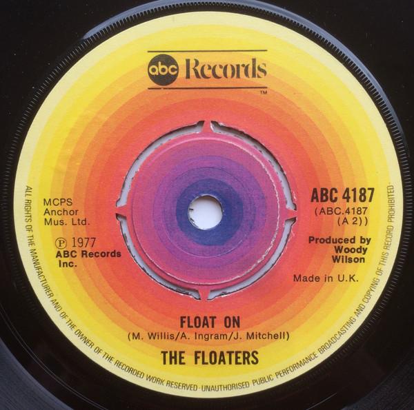 7inch Record FLOATERS - Float On ABC4187 ABC Records 1977 UK Soul/Funk Used