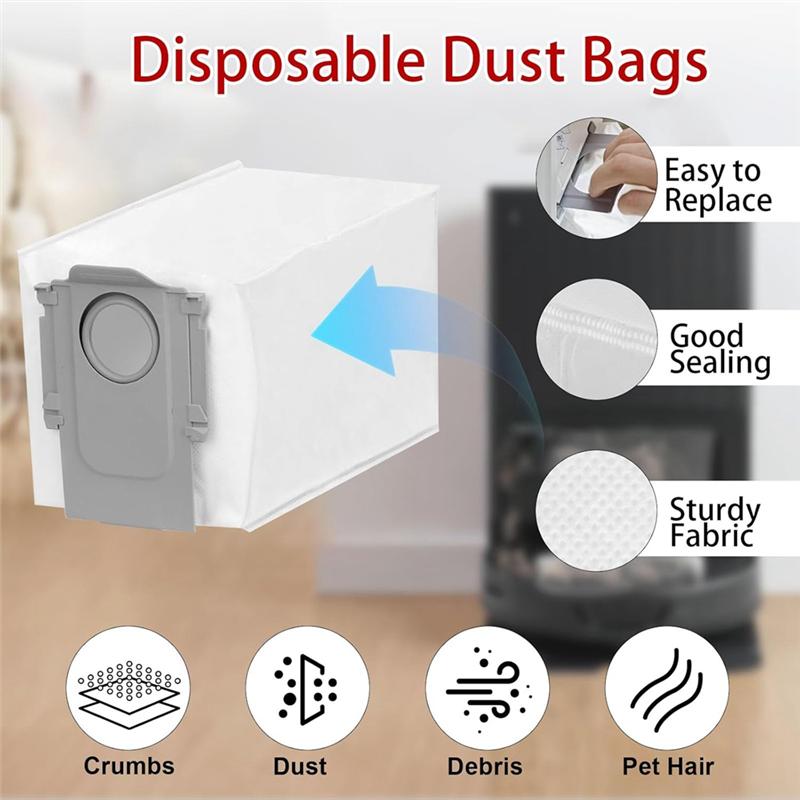 

A65T-Accessories For Roborock Saros 10R Robot Vacuum Cleaner, Replacement Parts