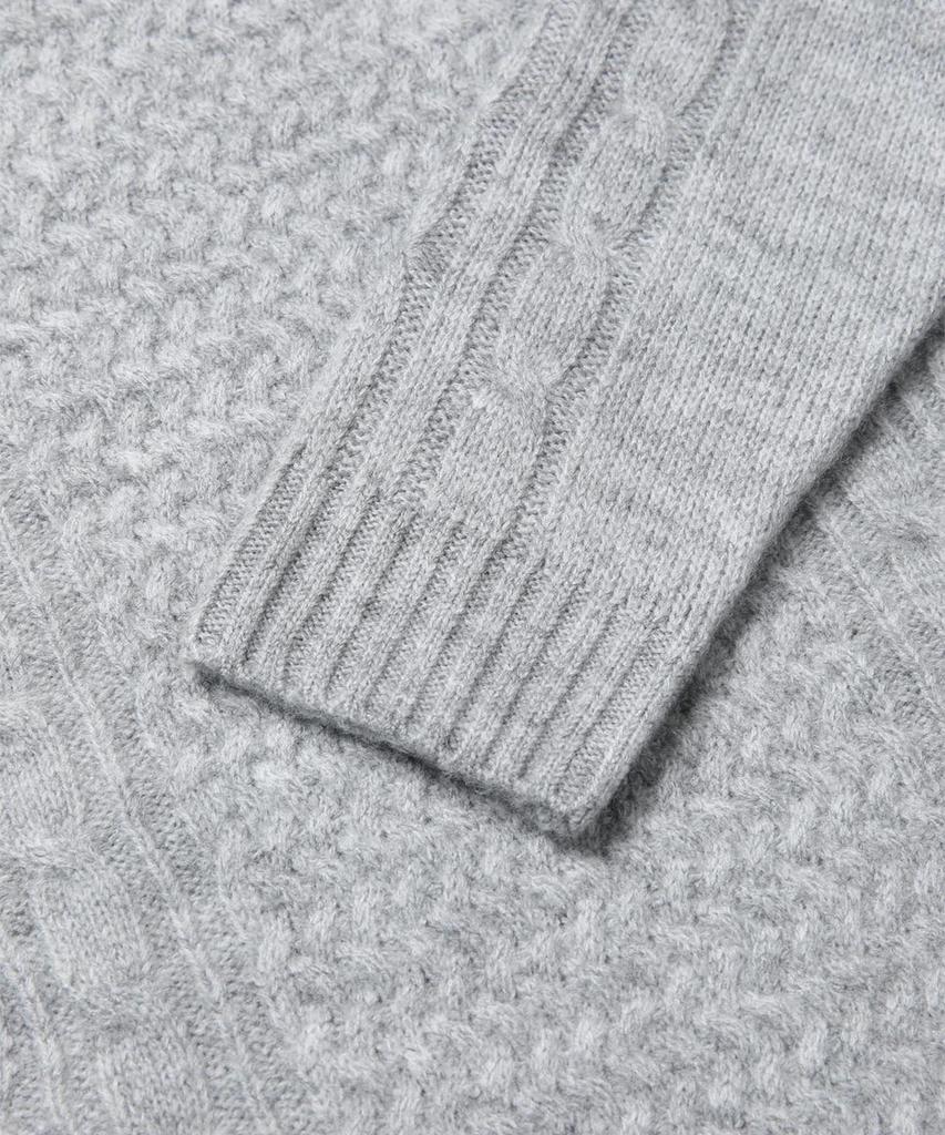 PANICALE Cable Knit Sweater [Gray]