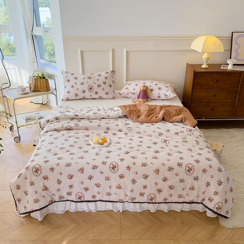 Yamo Bedruckte Sojabohnen-Baumwolle Sommerdecke