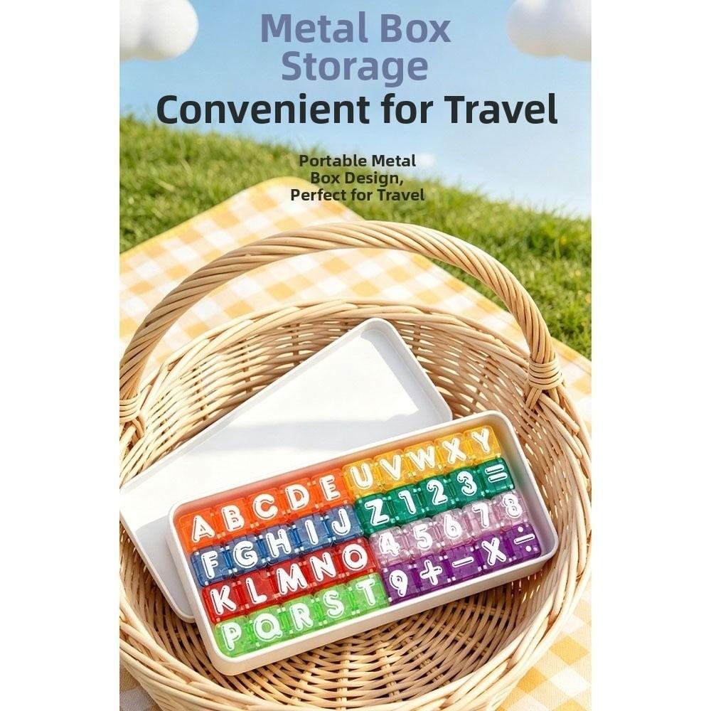 Letters and Numbers Magnetic Building Blocks Interactive Letter Number Blocks Classroom