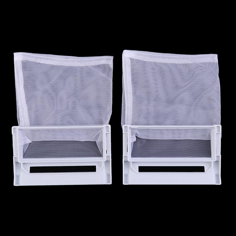 Hot Sale 2PCS Washing Machine Lint Filter Mesh For Laundry Washer Hair Catcher Mesh Bag