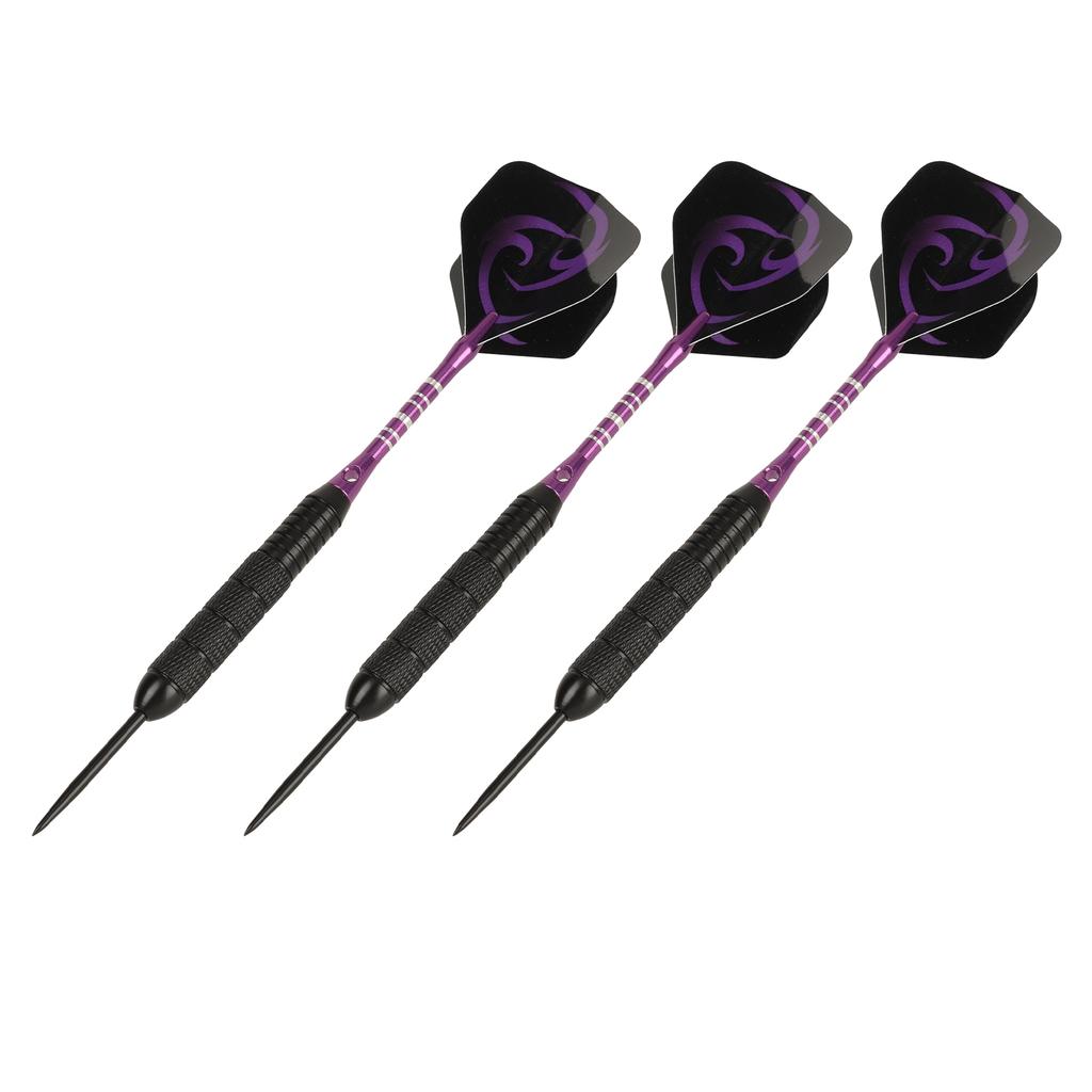 Steel Tip Darts Set Point Metal Tip Anti Slip Light Weight Flight Professional Darts for Dartboard