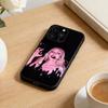 B-Lady Gaga  Phone Case For iPhone17,16,15,14,13,12 Plus,Max Soft Silicone Black Cover